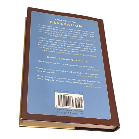 Generation Matthew Cobb Science History Hardcover Bloomsbury ISBN 9781582341032 - Picture 8 of 9